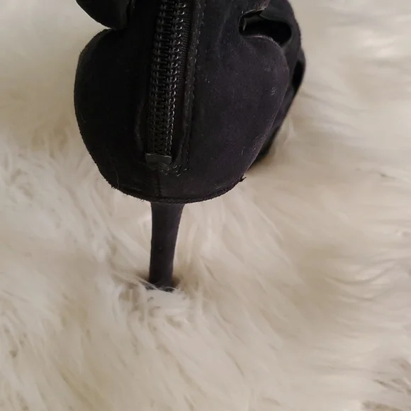 Camilla skovgaard blue platform heel Stiletto  open toe shoe size 36.5 - Picture 4 of 16